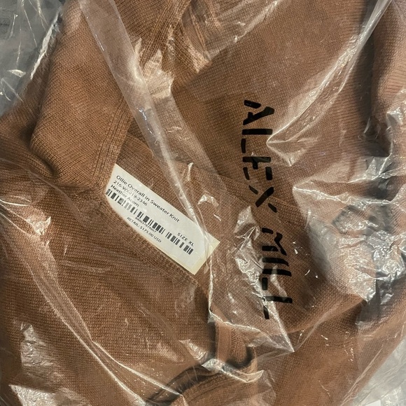 Alex Mill Ollie Overall in Sweater Knit Heather Acorn New with Tags! - Picture 6 of 7